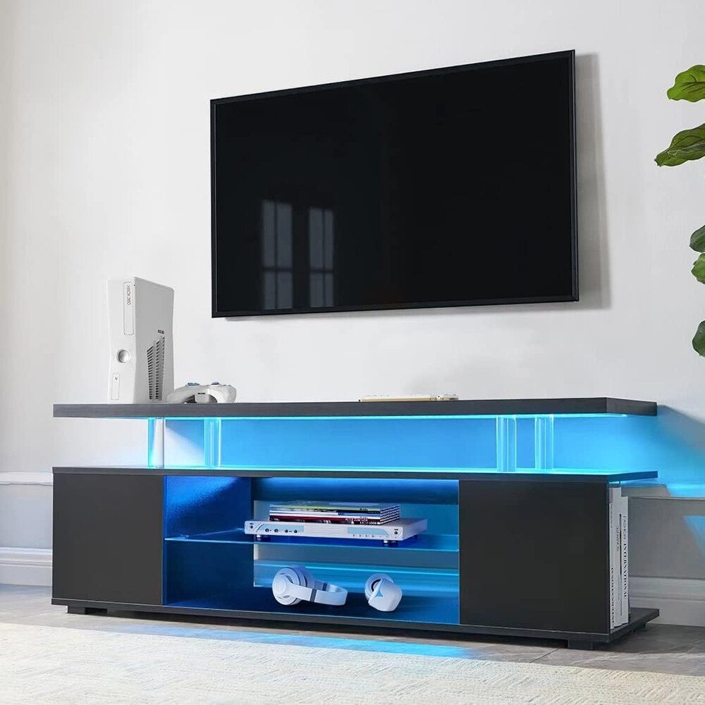 TV Stand for 60 Inch TV LED Gaming Entertainment Center Media Storage Console Table   51.18\