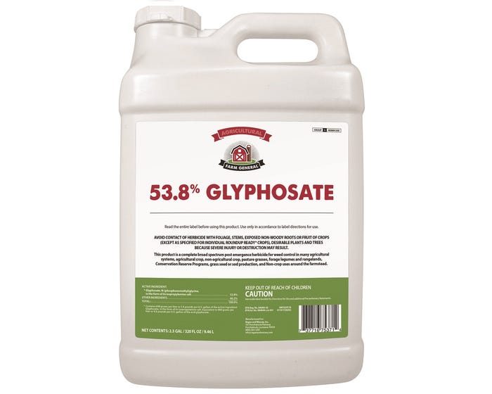 Farm General 53.8% Glyphosate， 2.5 Gallon - 75371