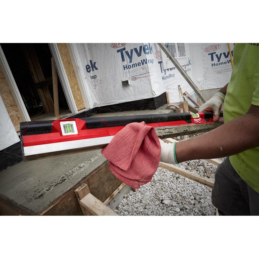 MW 48 in. REDSTICK Concrete Screed Level MLCON48 from MW