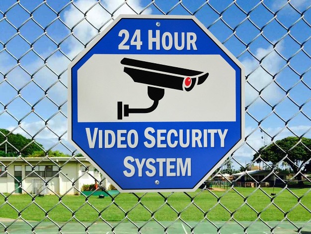 Bigtime Signs 12 x27 x27 X 12 x27 x27 Aluminum Surveillance Sign