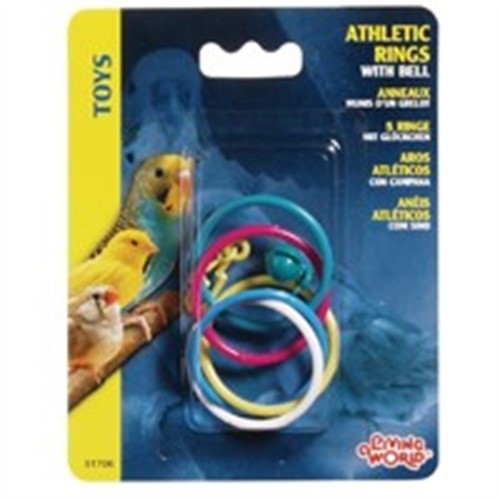 Olympic Rings Plastic Bird Toy Olympic Rings Plastic Bird Toy