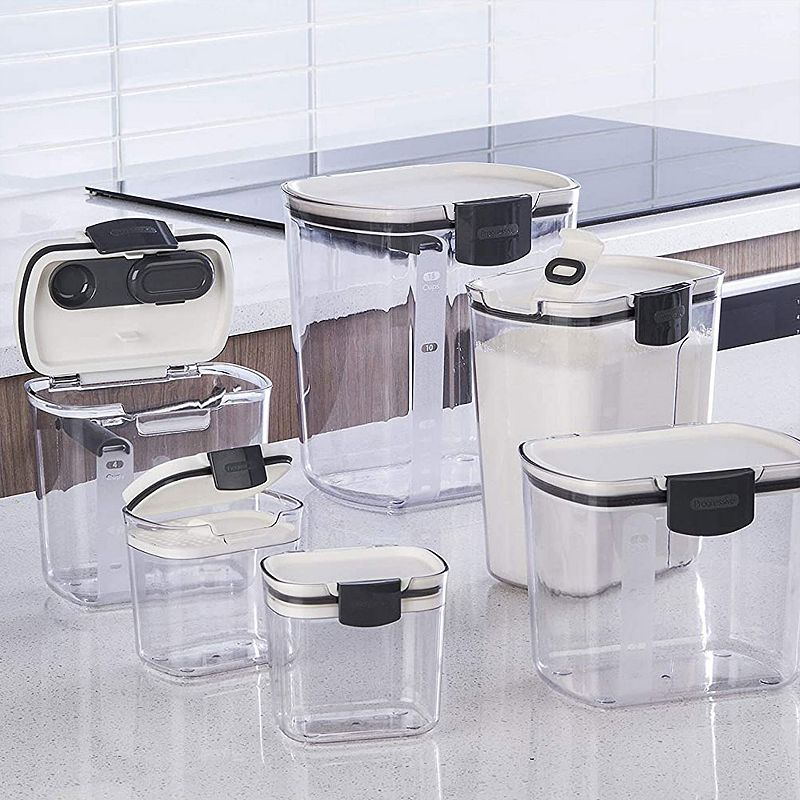 Progressive International Prepworks ProKeeper 6 Piece Food Storage Set， White