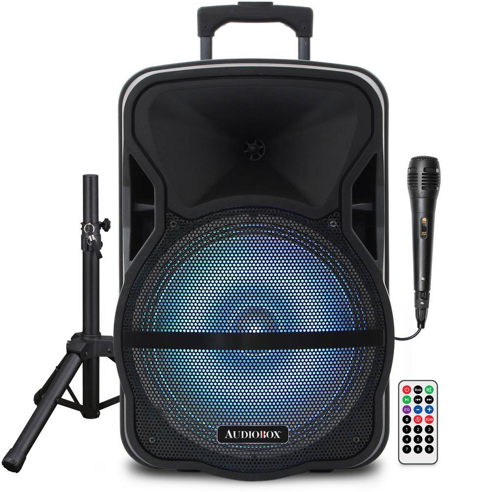 Audiobox 12 in. Rechargeable Party Speaker With Stand ABX-12S