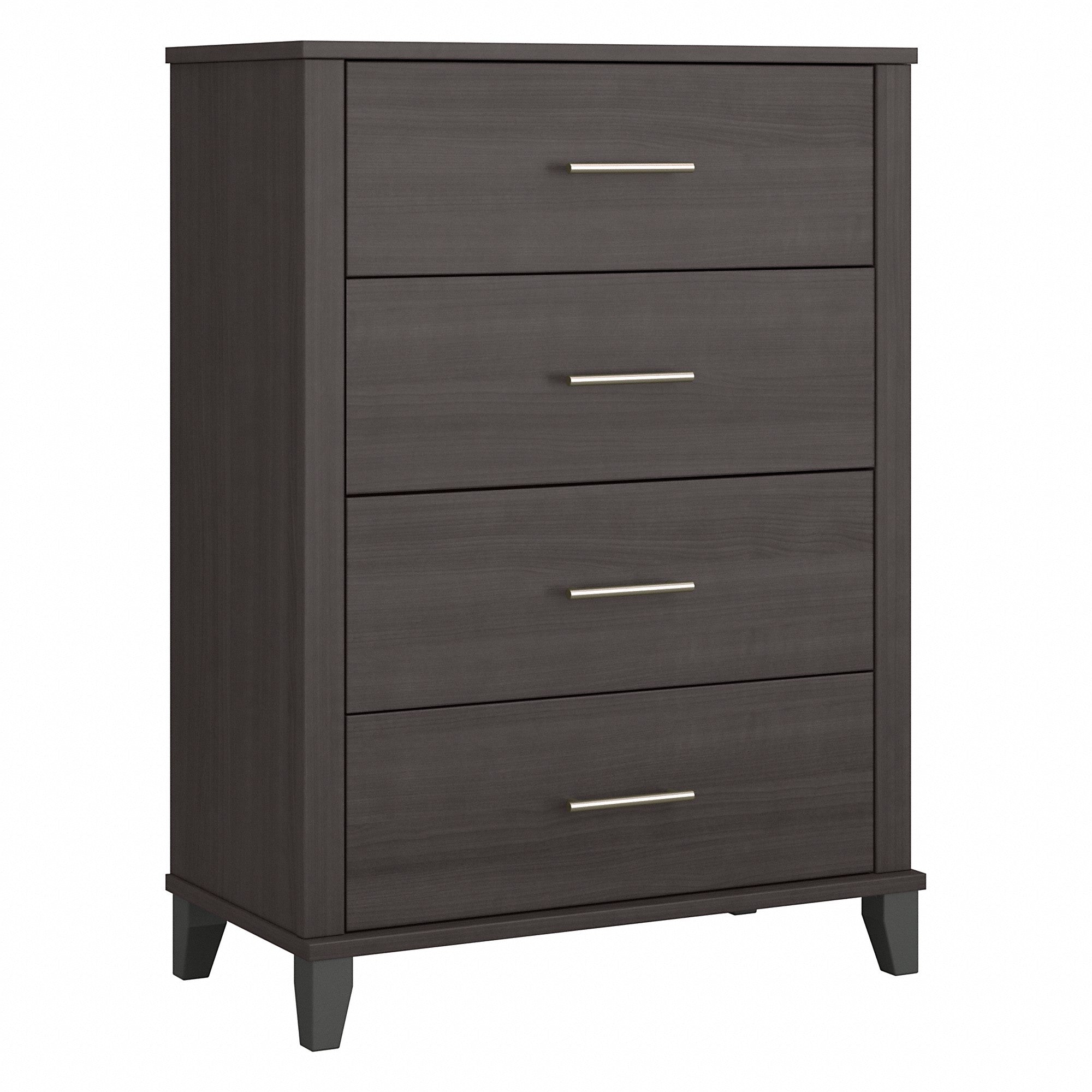 Bush Furniture Somerset Chest of Drawers in Storm Gray