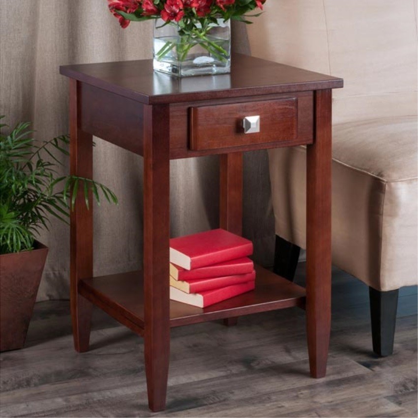 Ergode Richmond End Table Tapered Leg   Transitional   Side Tables And End Tables   by VirVentures  Houzz