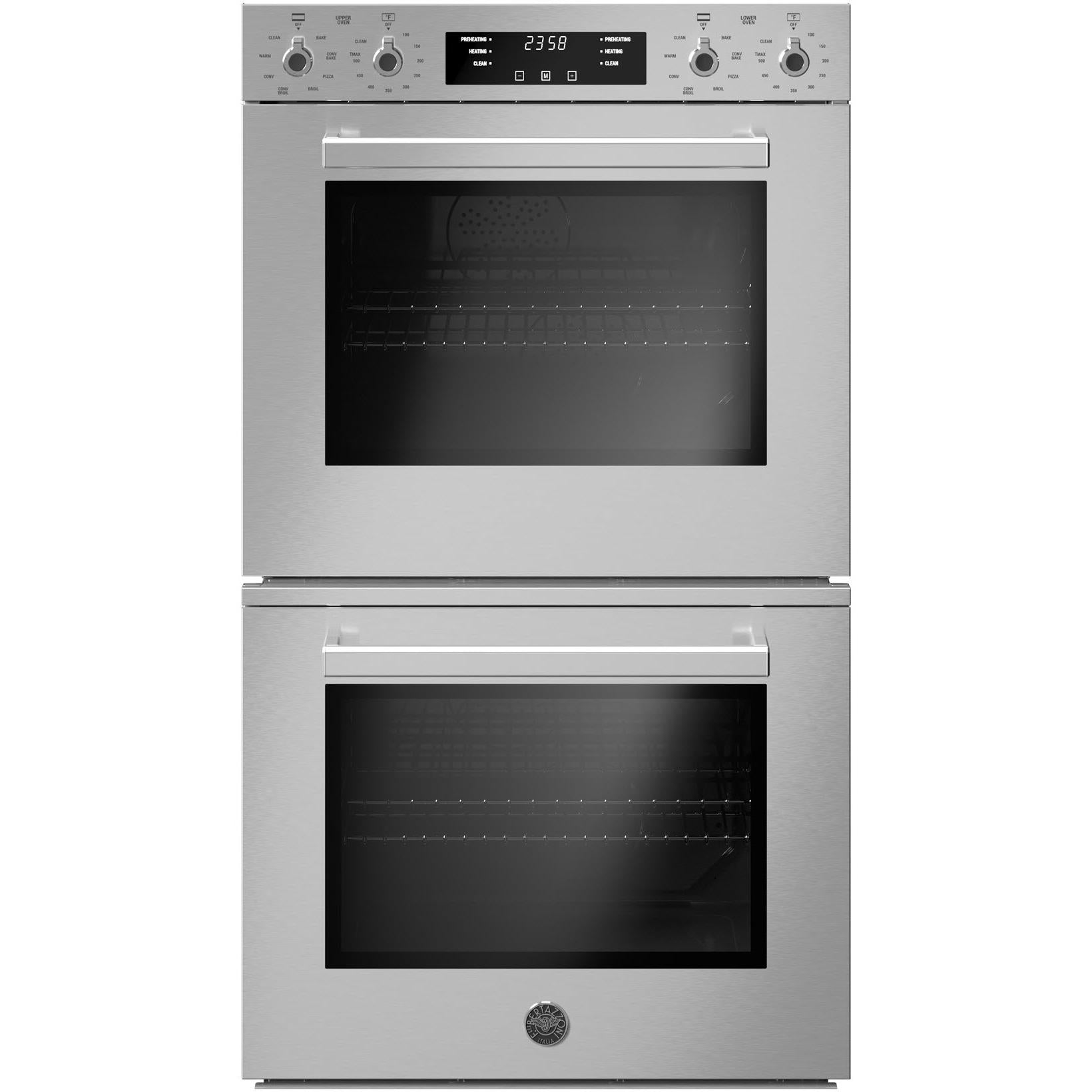 Bertazzoni 30-inch, 8.2 cu.ft. Built-in Double Wall Oven with Convection Technology PROF30FDEXV