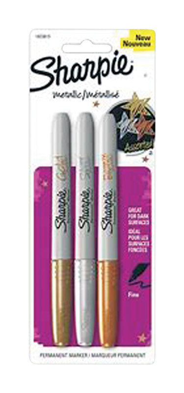 SHARPIE METALLIC3PK