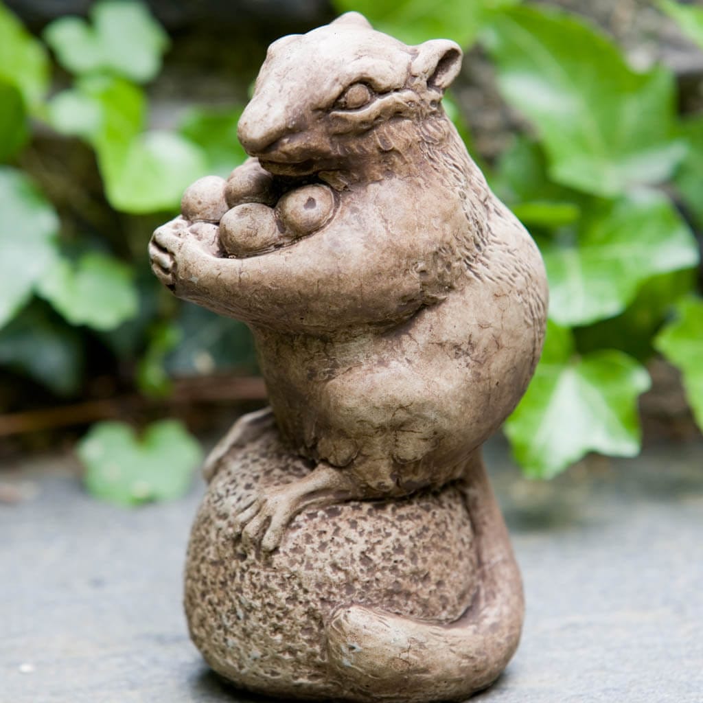 Campania International Autumn Chipmunk Statue