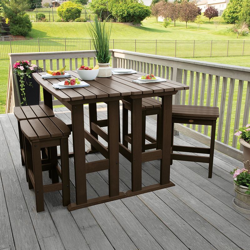 Highwood Lehigh 6-piece Counter-Height Balcony Set