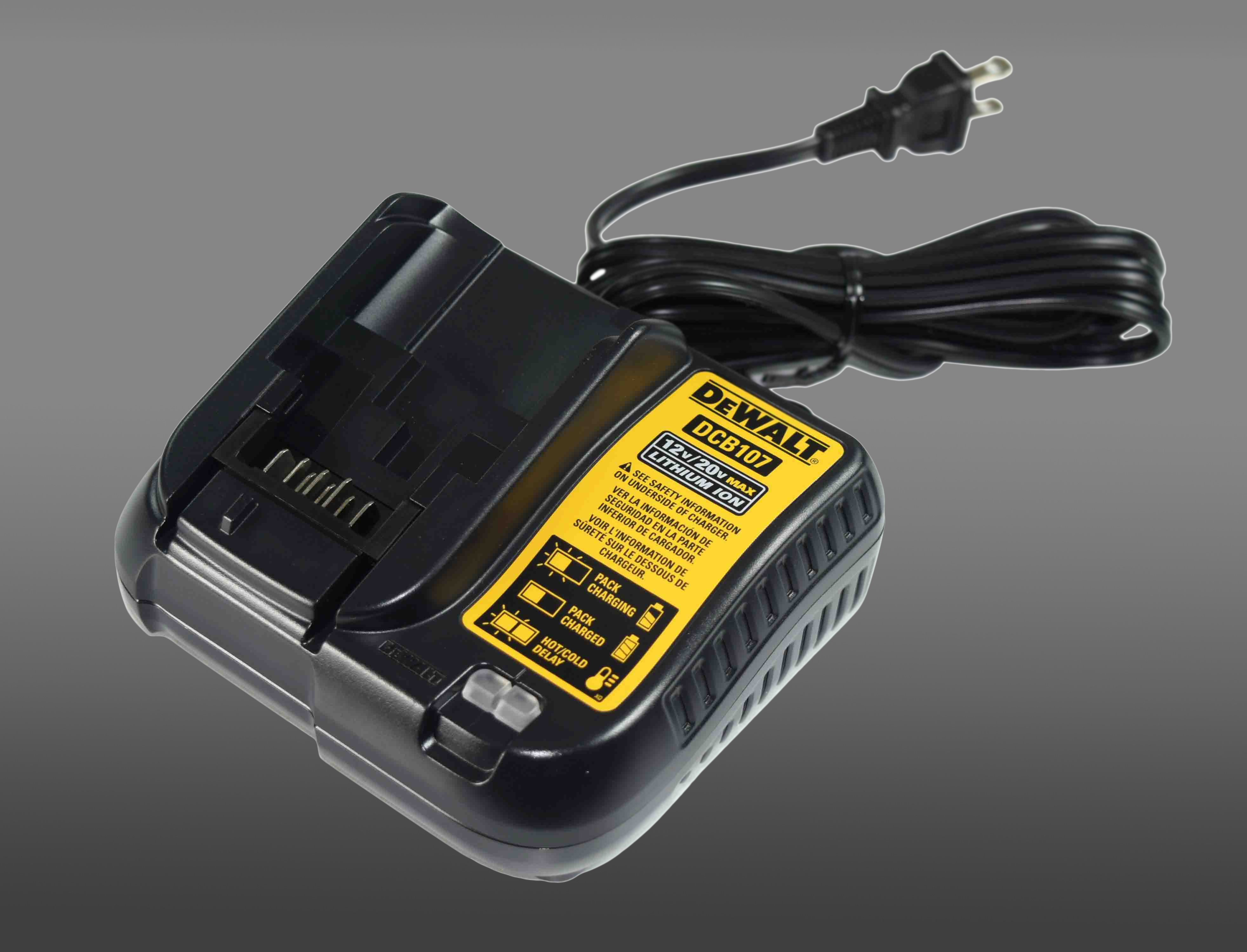 Dewalt Dcb107 Lithium Ion Battery Charger 12v / 20v