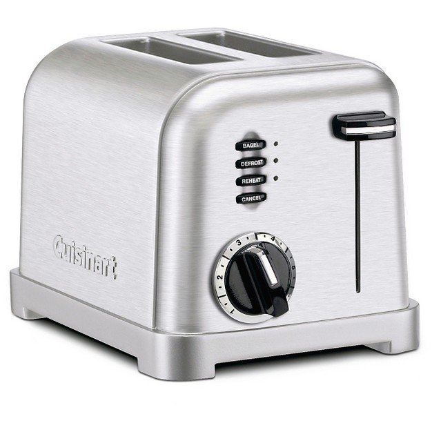 Cuisinart 2 Slice Classic Toaster Stainless Steel Cpt 160p1