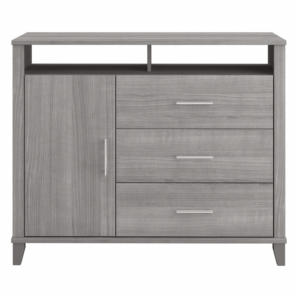 Somerset Tall Sideboard Buffet Cabinet by Bush Furniture