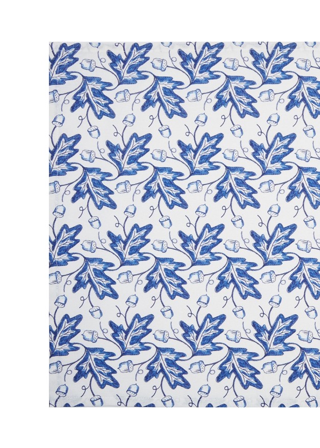 C amp f Home Blue Leaves amp Acorn Towel