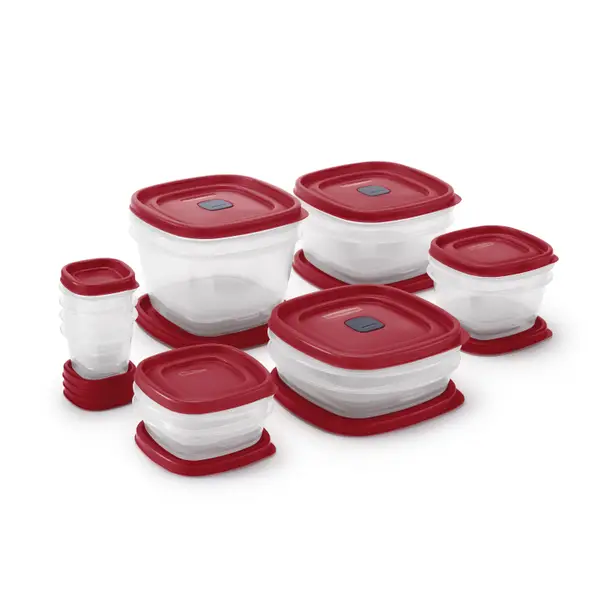 Rubbermaid 24-Piece Easy Find Lids Food Storage Container Set