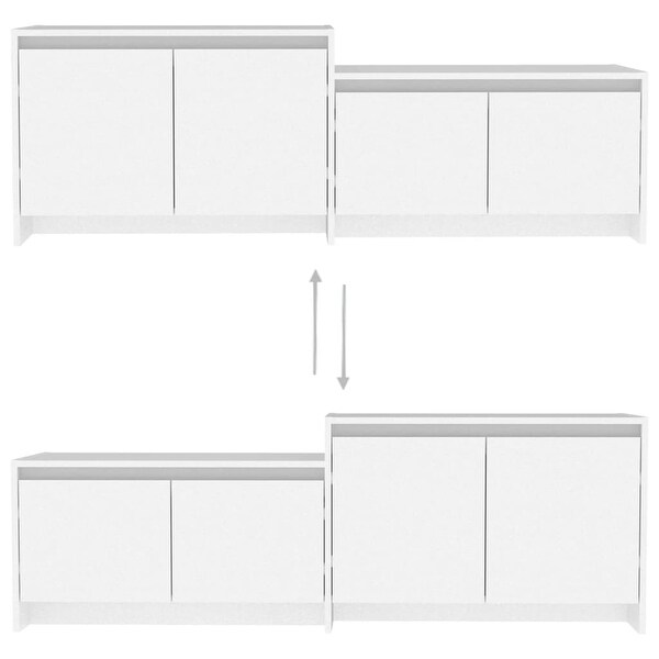 TV Cabinet White 57.7