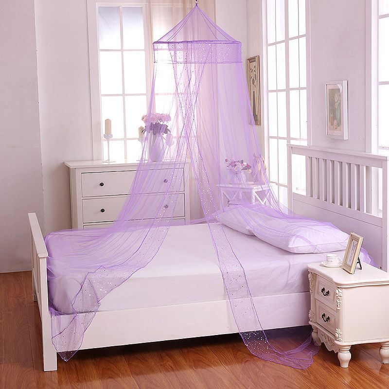 Casablanca Kids Galaxy Sheer Collapsible Hoop Bed Canopy