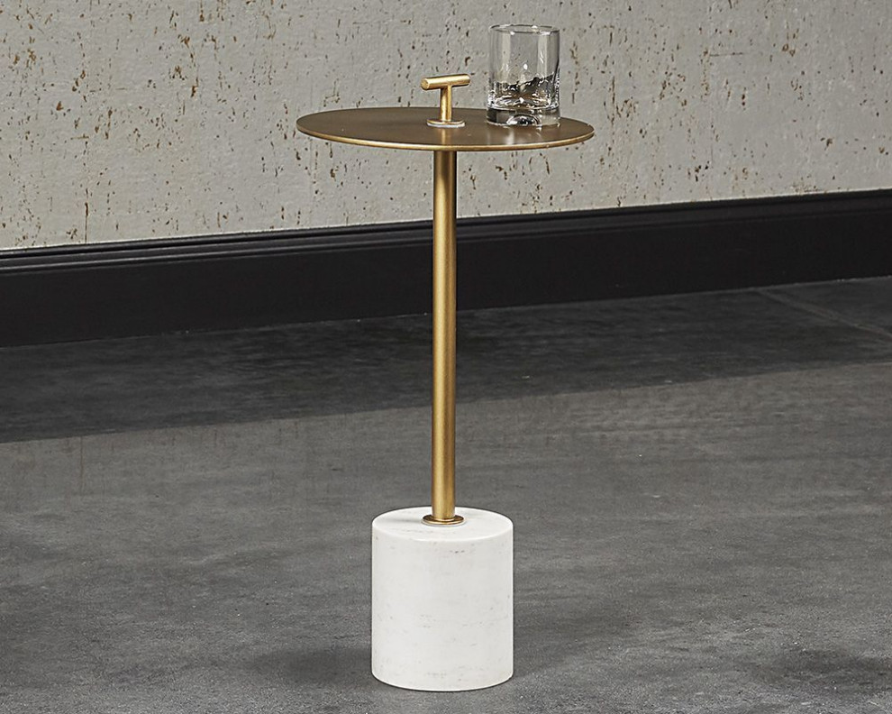 Sunpan Irongate Sia Side Table   Contemporary   Side Tables And End Tables   by Unlimited Furniture Group  Houzz