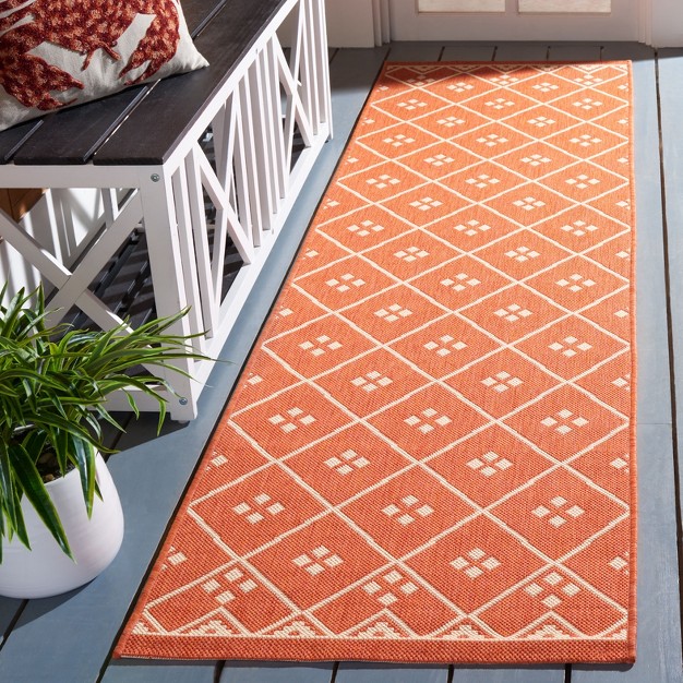 Courtyard Cy6303 Power Loomed Indoor outdoor Area Rug Safavieh