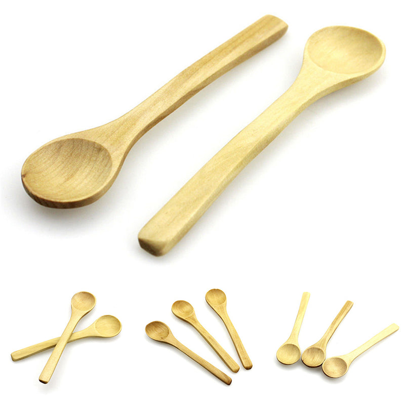 6PCS Set Hot Bamboo Utensil Kitchen Wooden Cooking Tools Spoon Spatula Mixing