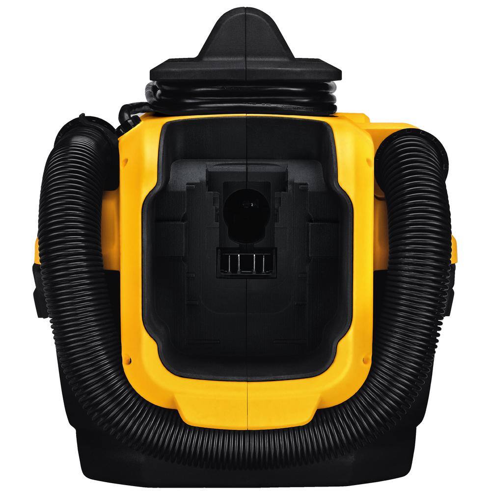 DW 2 Gal. MAX CordlessCorded WetDry Vacuum and (1) 20V MAX Compact Lithium-Ion 2.0Ah Battery DCV581Hwb