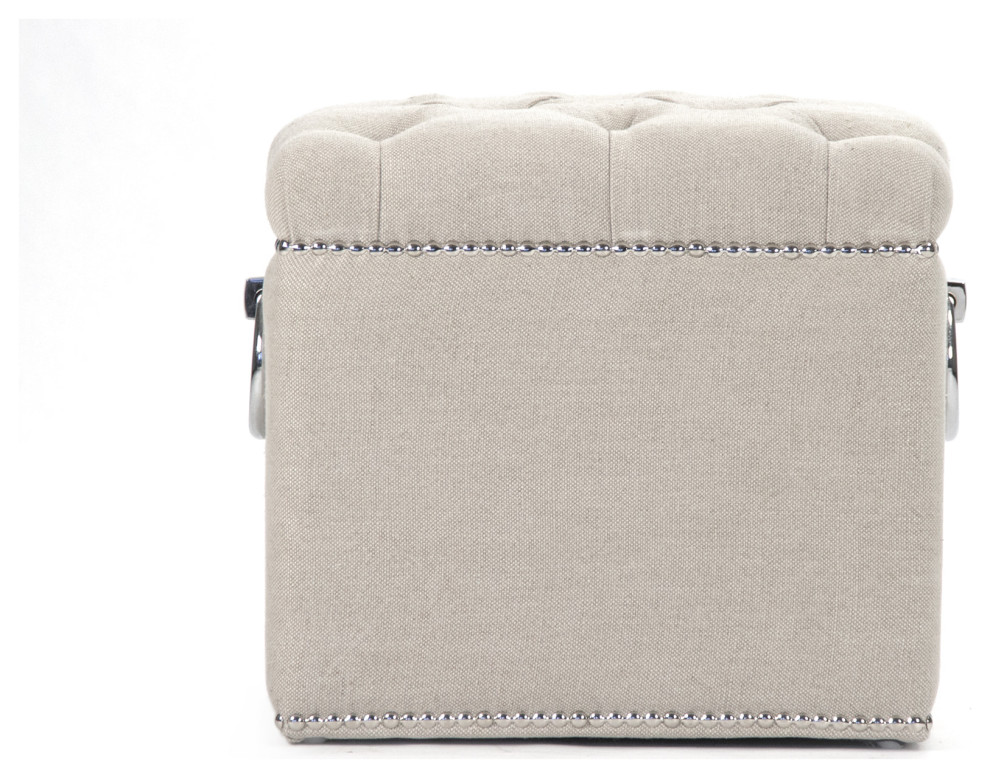 Paol Stool   Transitional   Footstools And Ottomans   by HedgeApple  Houzz