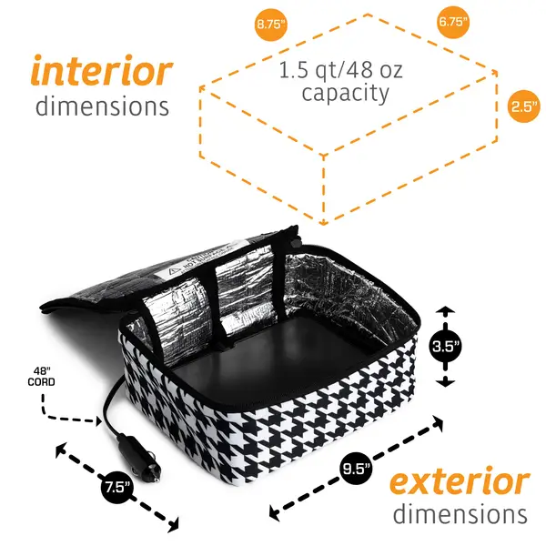 Hot Logic 12V Mini Oven Food Warmer Lunchbag