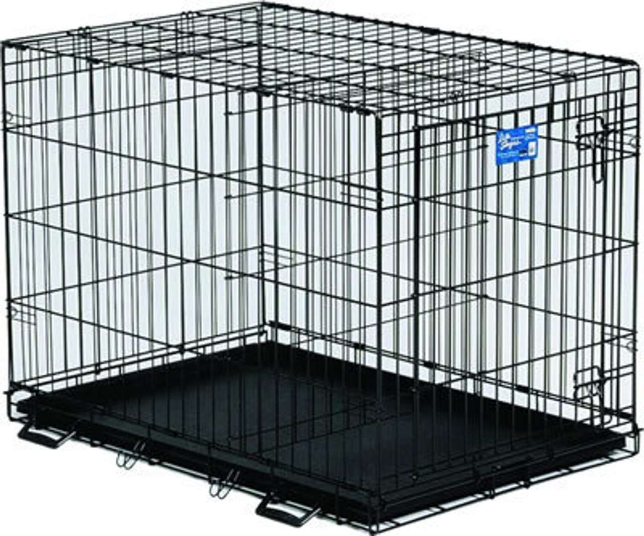 MidWest Life Stages 1636 Single Door Folding Dog Crate 36 x 24 x 27