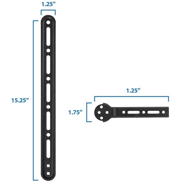 Mount it Universal Sound Bar Tv Mount Bracket For Mounting Above amp Under Tv For Sonos   Vizio Adjustable Arm Fits 23 To 65 Inch Tvs