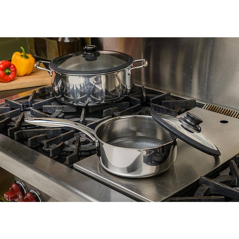 Black Cube 7-Piece Hybrid Quick Release Cookware Set BCSET7