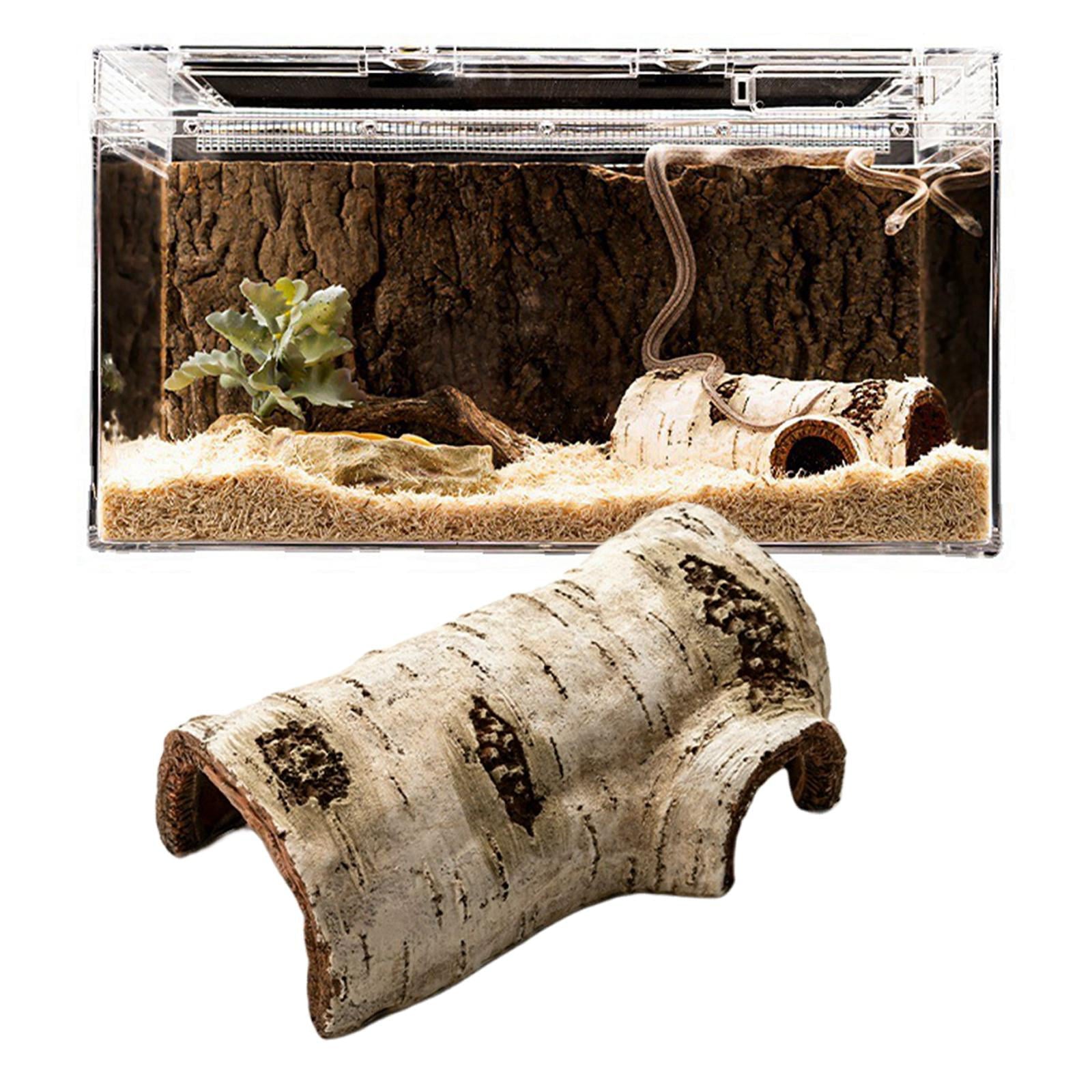 Reptile Hide Cave Habitat Decoration for ded Dragon Small Animals