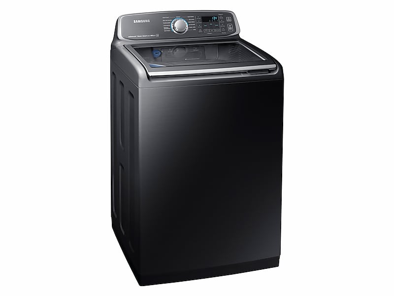 Samsung WA52M7750AV 5.2 Cu. Ft. Activewash™ Top Load Washer In Black Stainless Steel