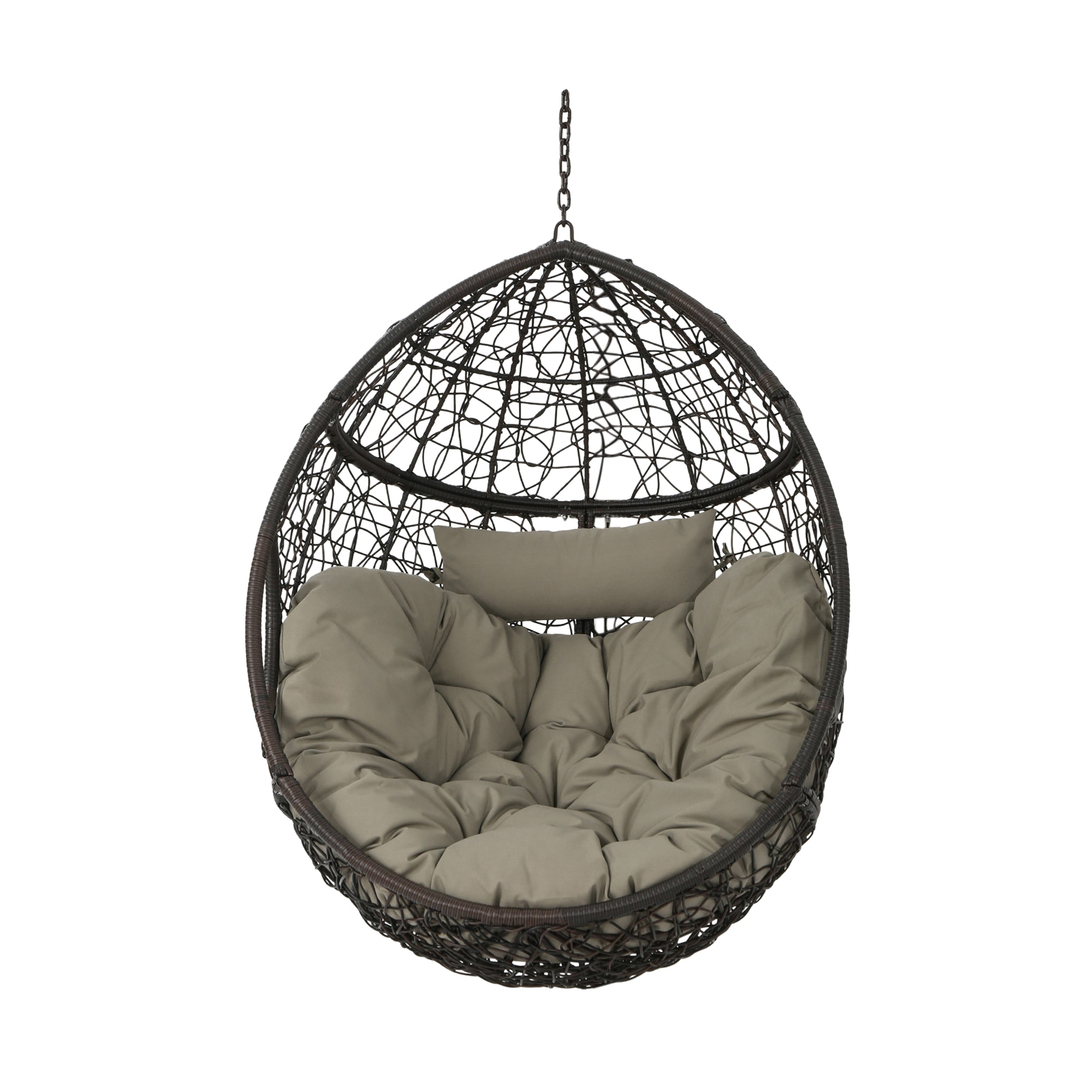 Yosiyah Indoor/Outdoor Hanging Teardrop / Egg Chair (Stand Not Included)