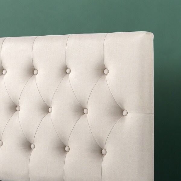 Priage by ZINUS Button Tufted Upholstered Headboard - - 20508300