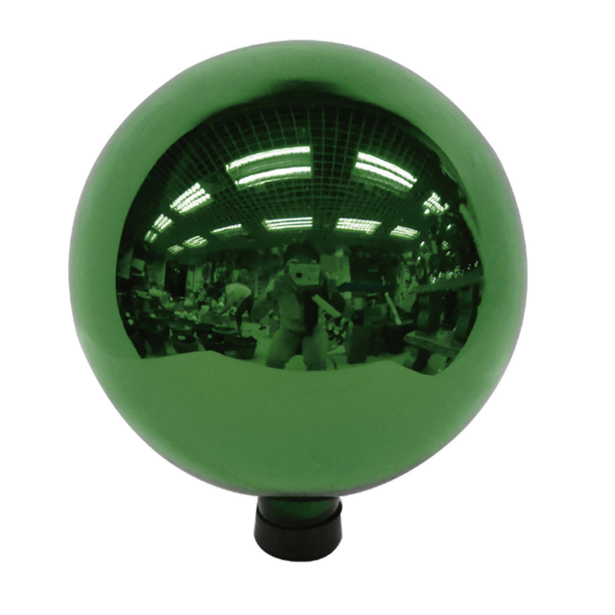 Echo Valley Glass Green Gazing Globe， 10