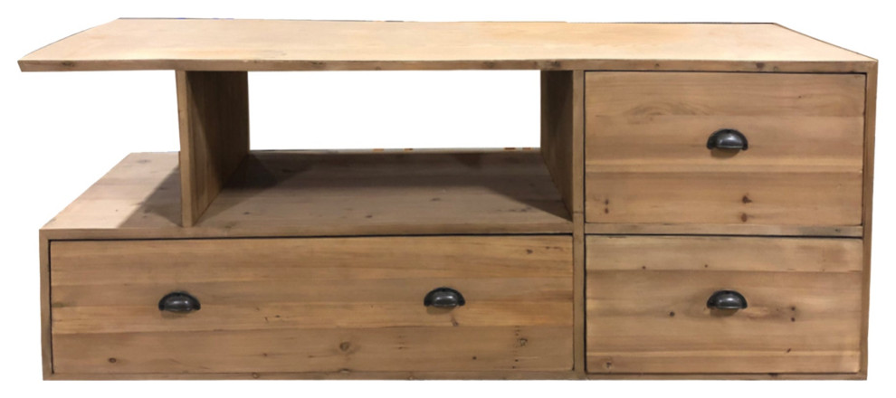 Salvaged Tv Stand   Rustic   Entertainment Centers And Tv Stands   by Primitive Collections  Houzz