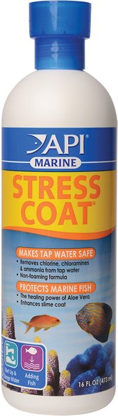 API Marine Stress Coat Saltwater Aquarium Water Conditioner