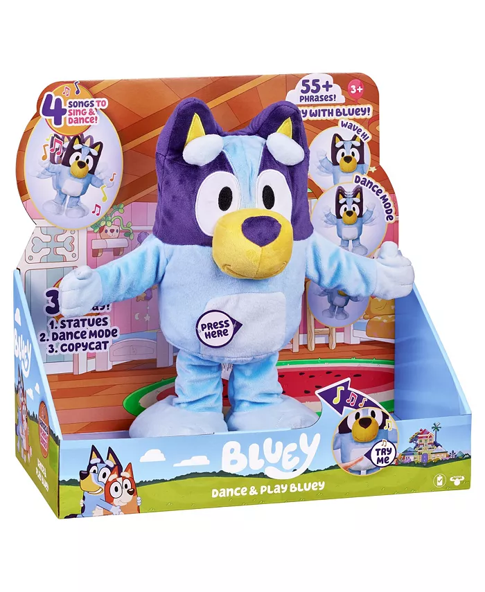 Bluey Dance Play Feature Plush Series 7