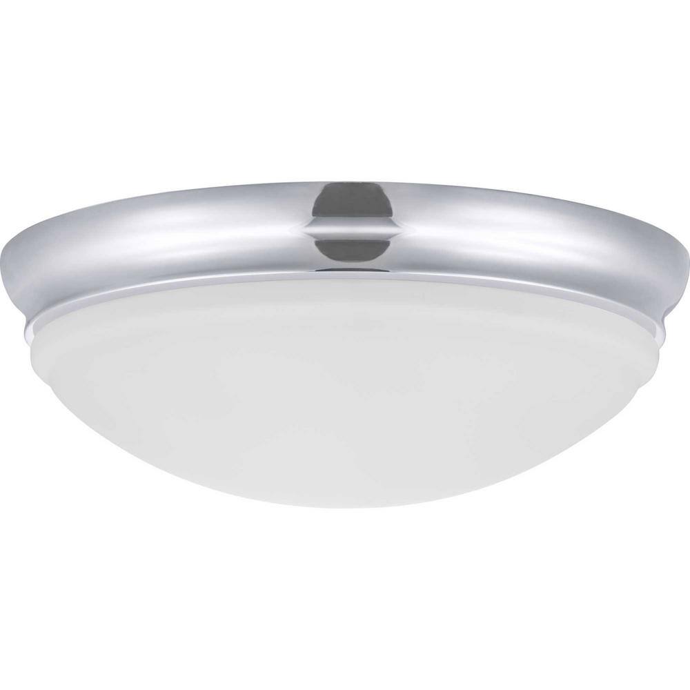 Progress Lighting 1-Light Polished Chrome Integrated LED Flush Mount P350131-015-30