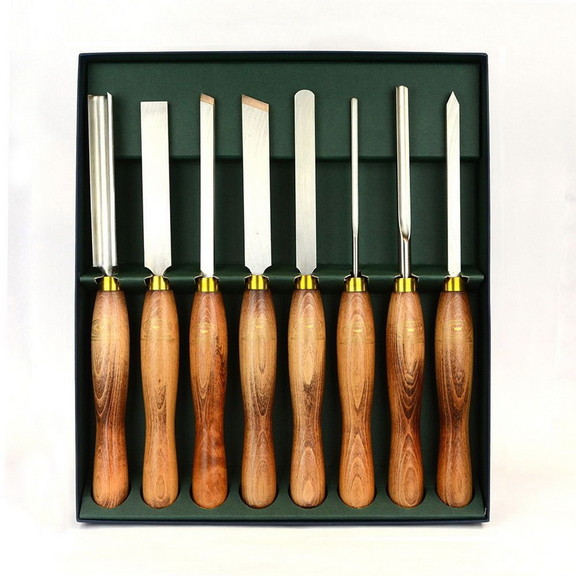 Crown Tools 285 8 Pc Woodturning Tool Set