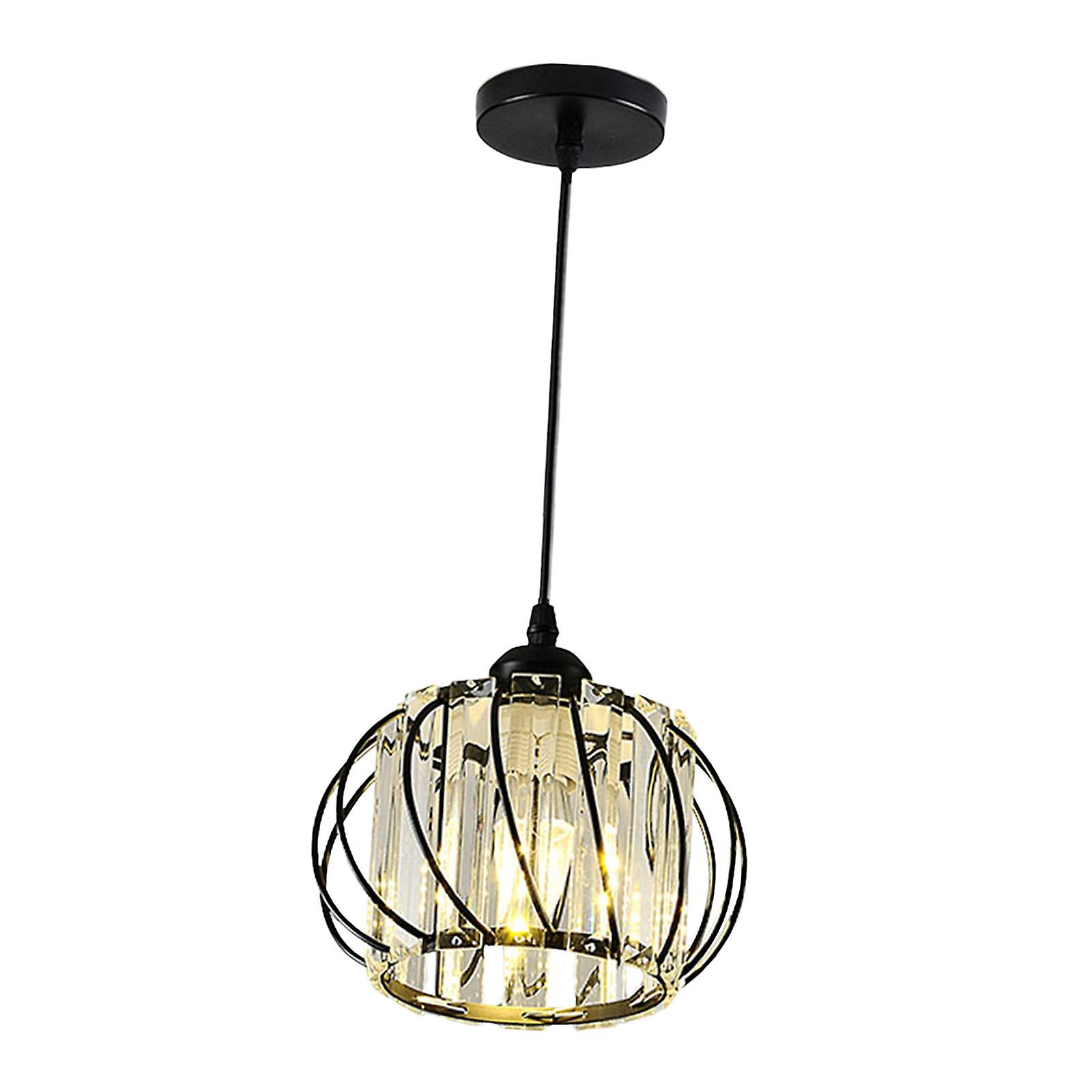 Led Pendant Light Fixture Ceiling Light Decor For Dining Room Dorm Farmhouse Black Warm Light