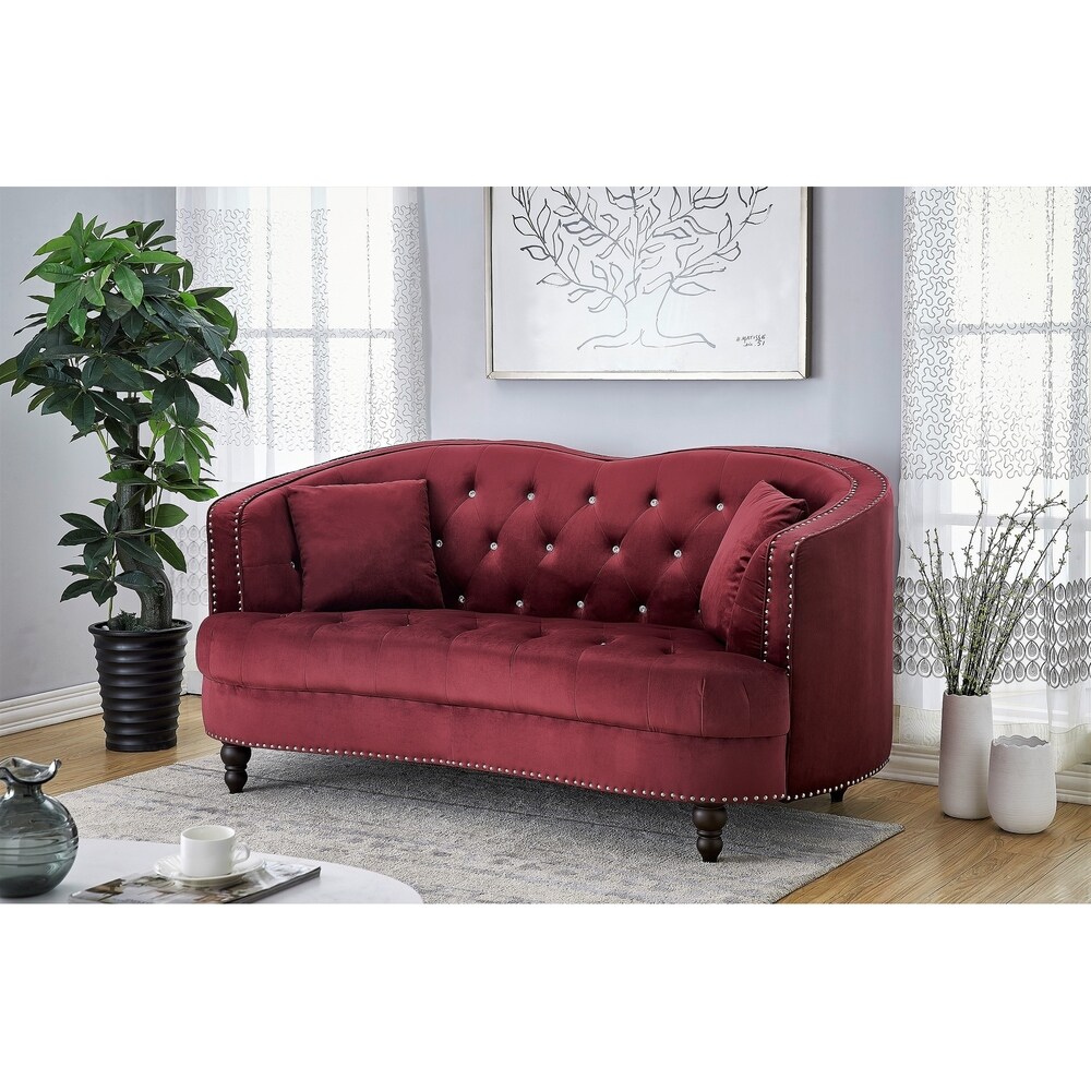 Cranon Chesterfield Loveseat