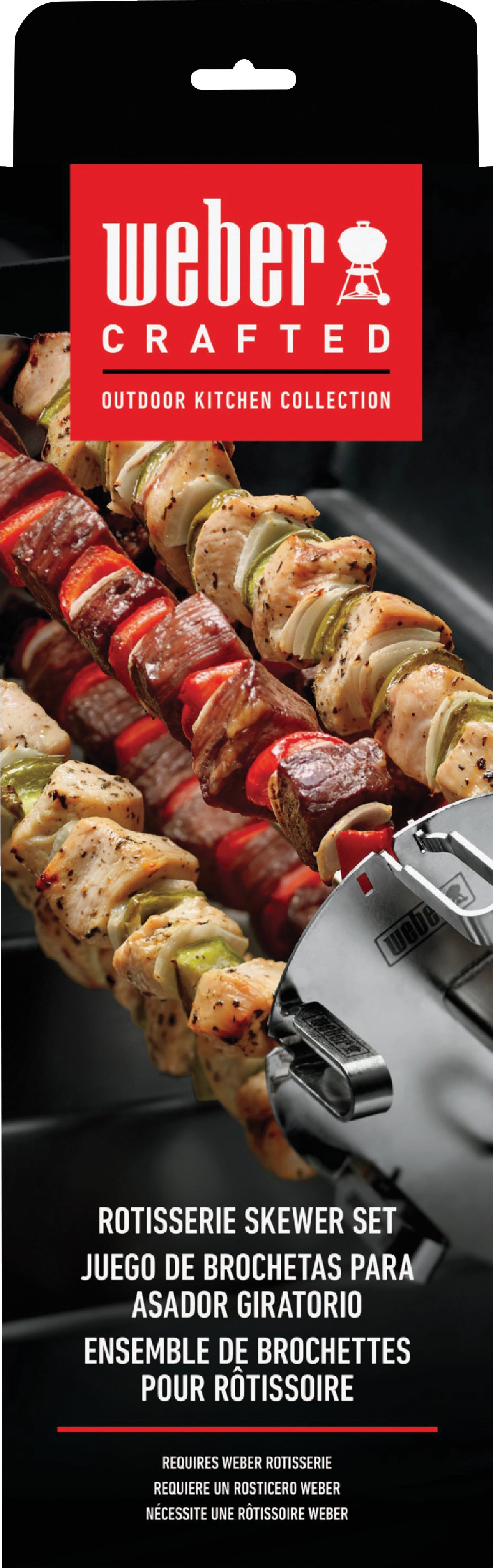 Weber Rotisserie Skewer Set