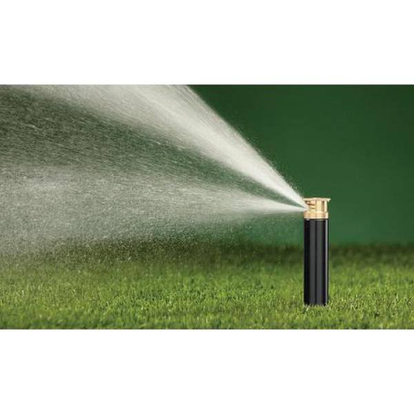 Orbit 4 in. Professional Pop-Up Spray Head Sprinkler with Brass Half Pattern Twin Spray Nozzle 54520