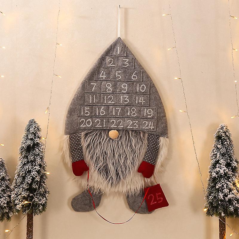 Non Woven Fabric Simulation Wool Creative Forest Person Wall Calendar