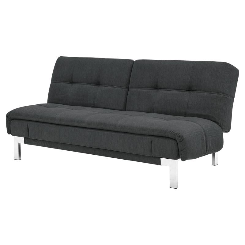 Relax-A-Lounger Winchester Sofa Convertible in Gray Fabric Upholstery