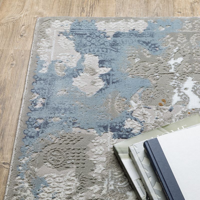 StyleHaven Emery Modern Distressed Area Rug