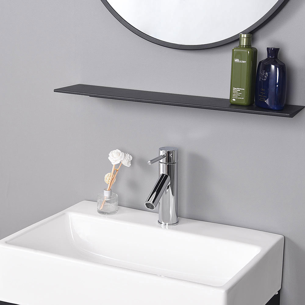 Aquaterior Bathroom Faucet Single Hole 1-Handle Cold Hot 7.5