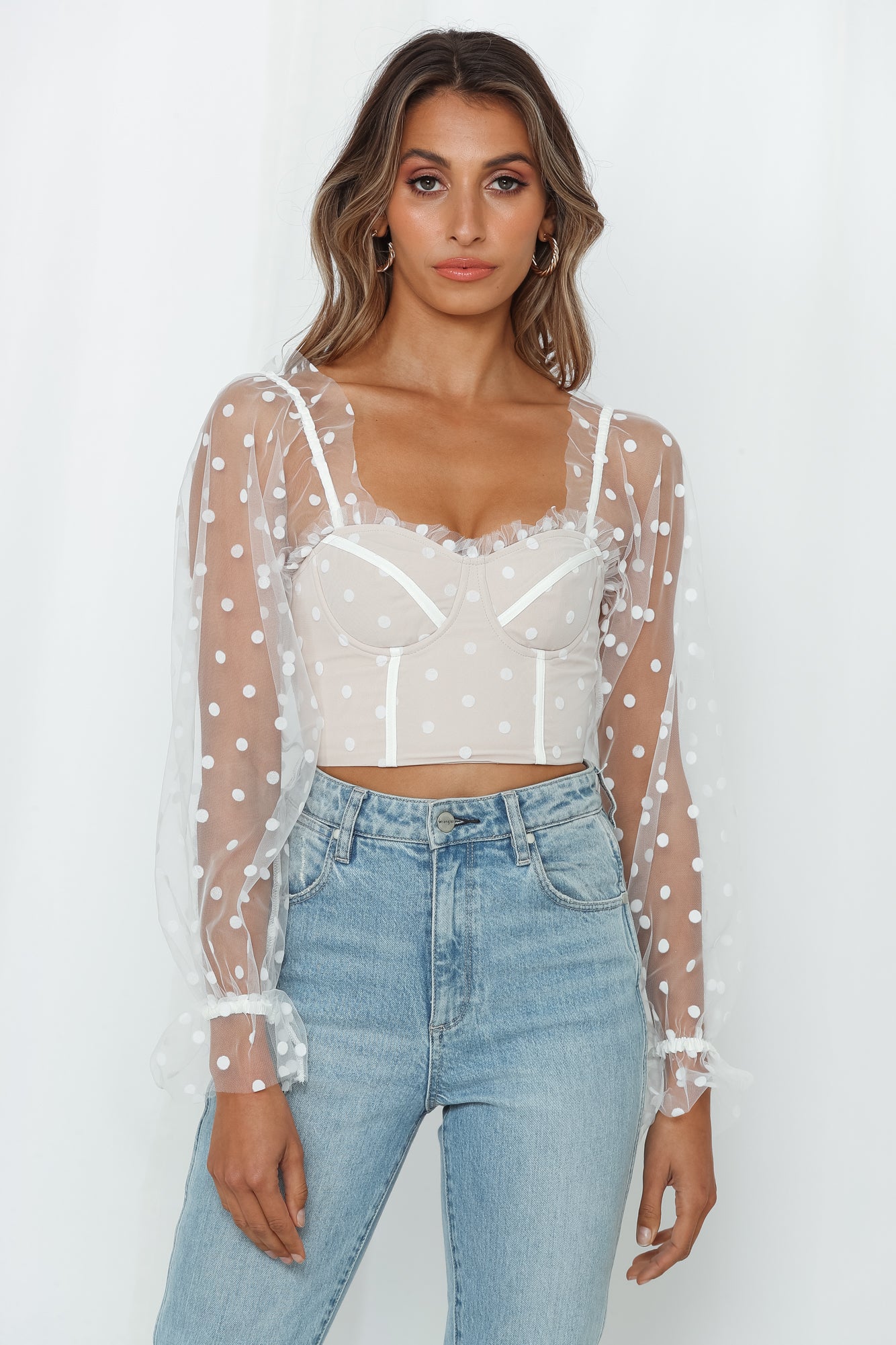 Malibu Sunset Top White