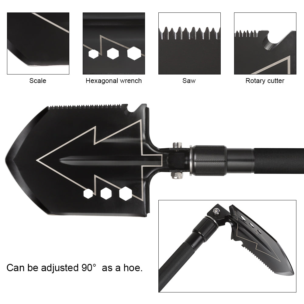 Camping Tool Set Axe Folding Shovel Knife Survival Outdoor Emergency Tools