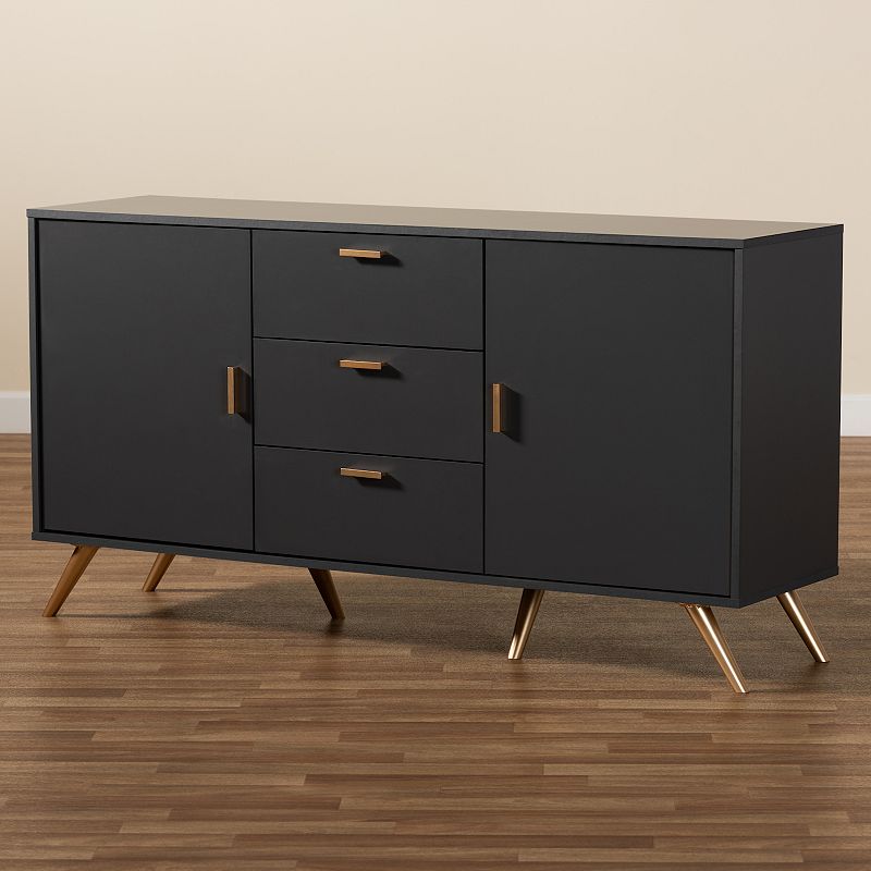 Baxton Studio Kelson Sideboard Buffet Console Table